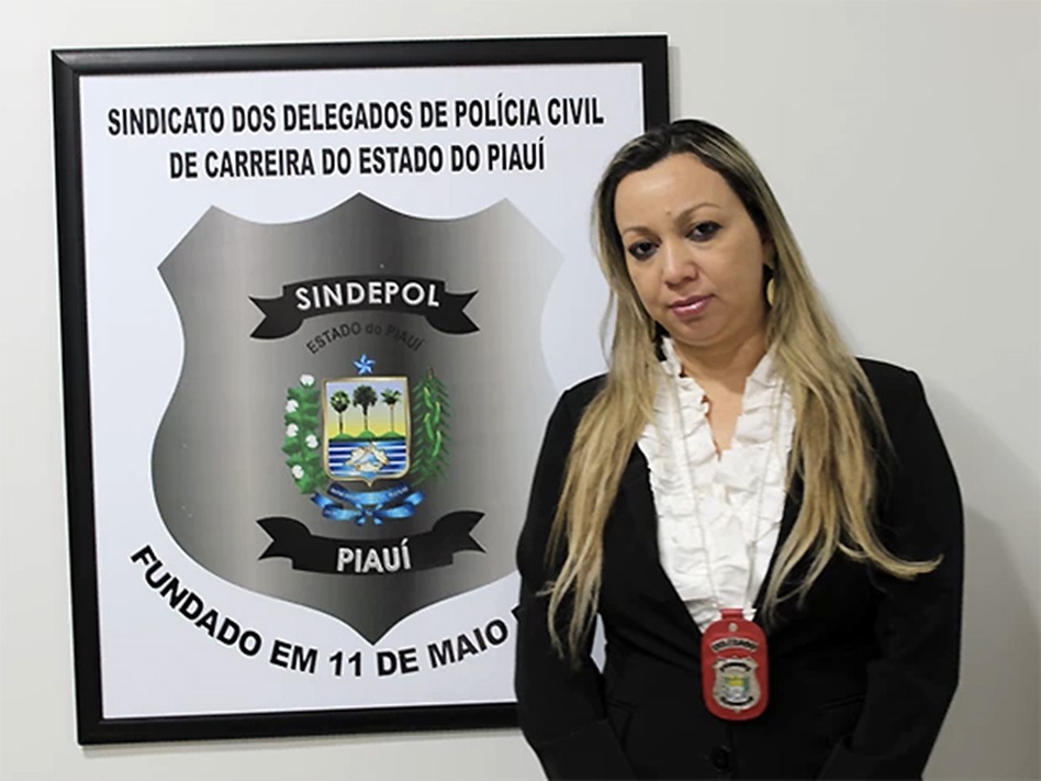 Andrea Magalhães, presidente do Sindepol