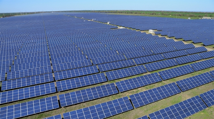 São 930 mil painéis solares divididos em 690 mil hectares.