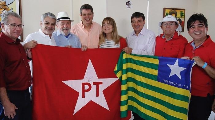 Lula no Piauí.