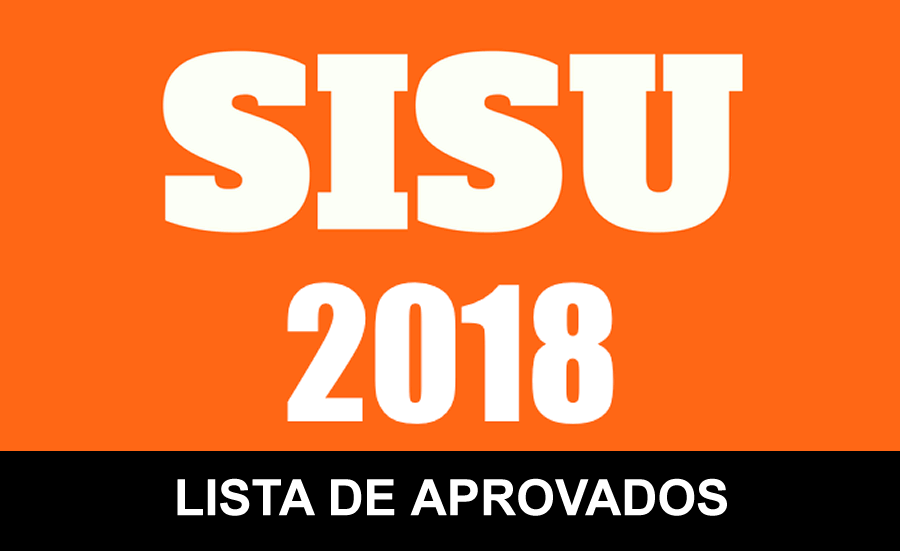 Lista de aprovados no Sisu 2018