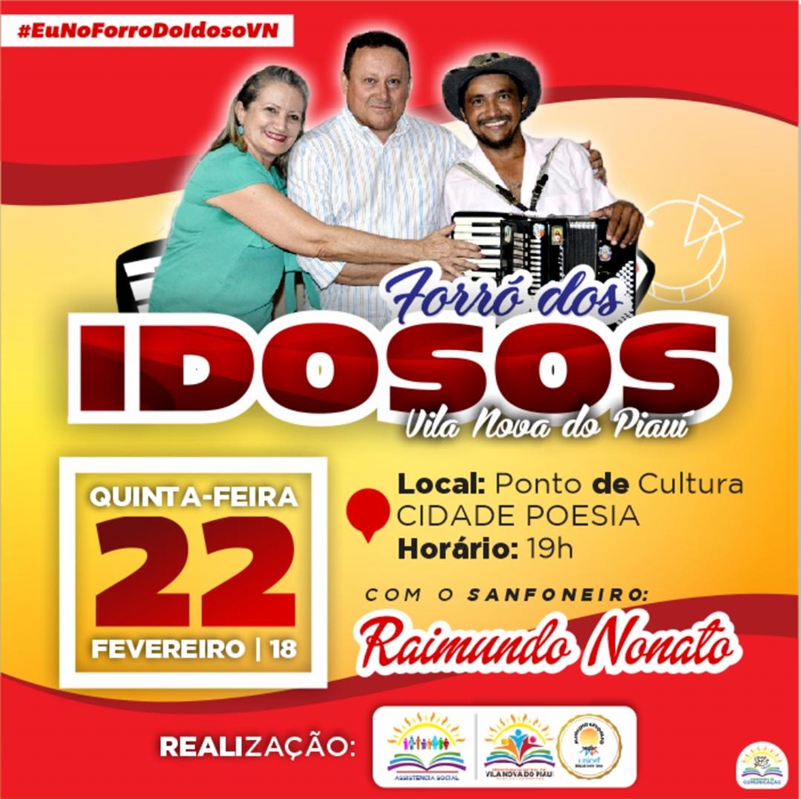 Banner Forro dos Idosos