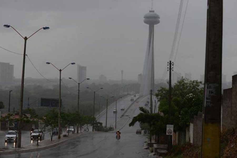 Chuvas intensas no Piauí durante toda a semana