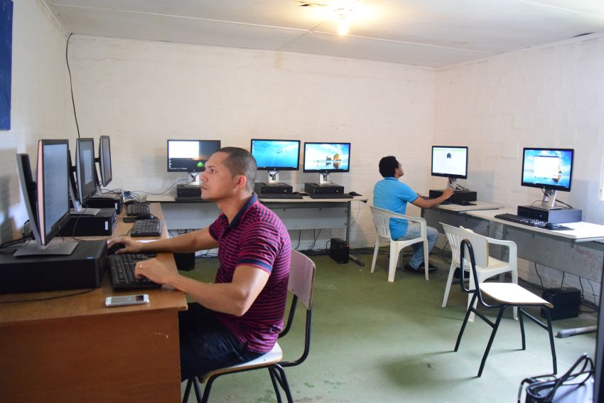 Serviço de internet livre, um dos muitos realizados por meio do Piauí Conectado