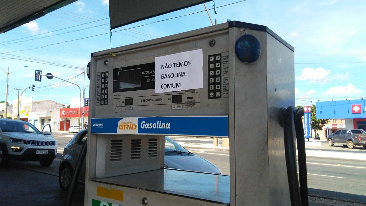 Bomba de combustível sem gasolina