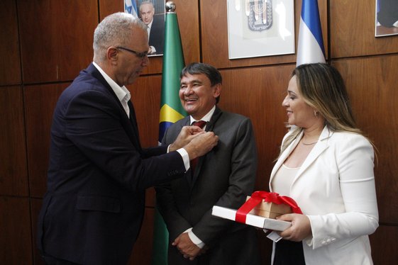 governador se reúne com embaixador de Israel