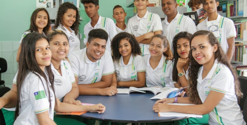 matrículas na rede estadual de ensino do Piauí