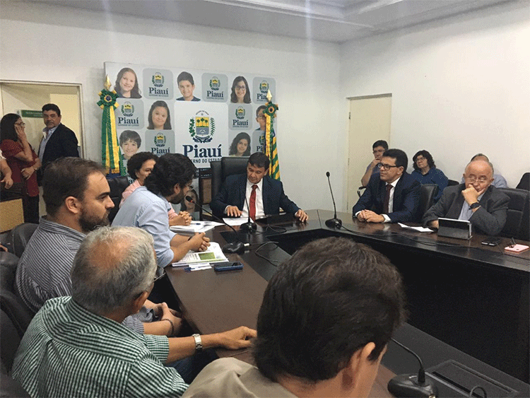 reunião sobre agronegócio com Governo do Piauí