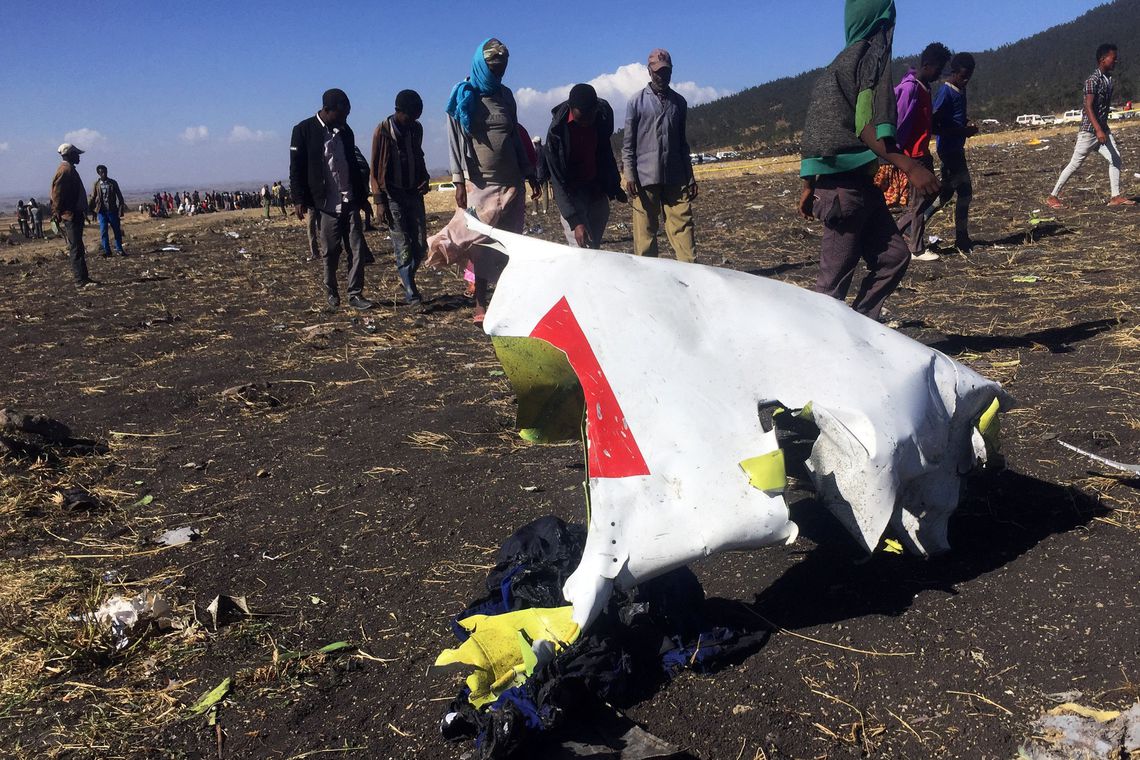 acidente aéreo na Etiópia