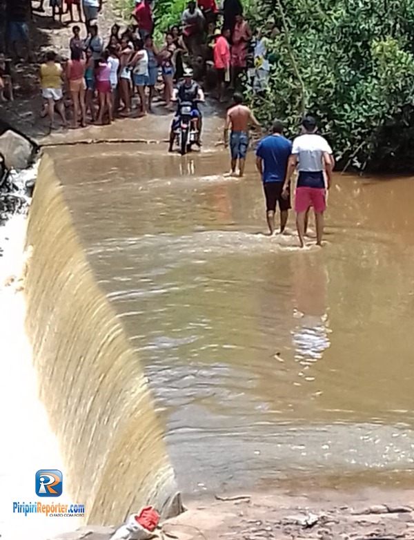 homem morre afogado em rio em Piripiri