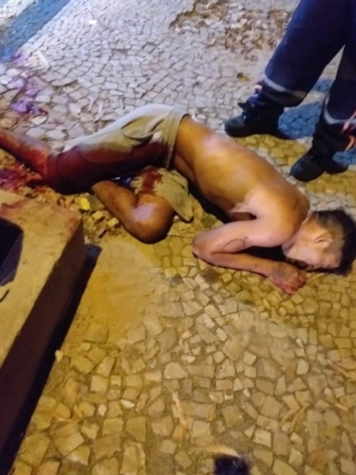 morador de rua executado a tiros no centro de Teresina