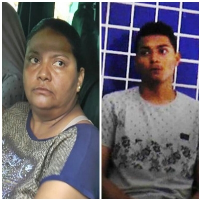 mãe e filho presos em Parnaíba